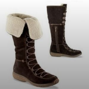 Timberland Moorland Hollace Lace Up suede boots